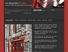 Tablet Screenshot of lesbanquettesrouges.com